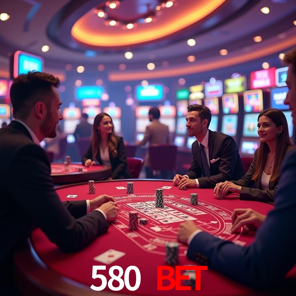 Interface do App 580 BET